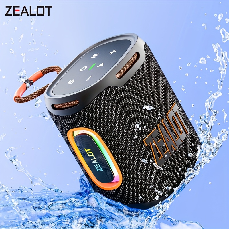 Portable Wireless Speaker with RGB Lighting TWS Hands-free Calling