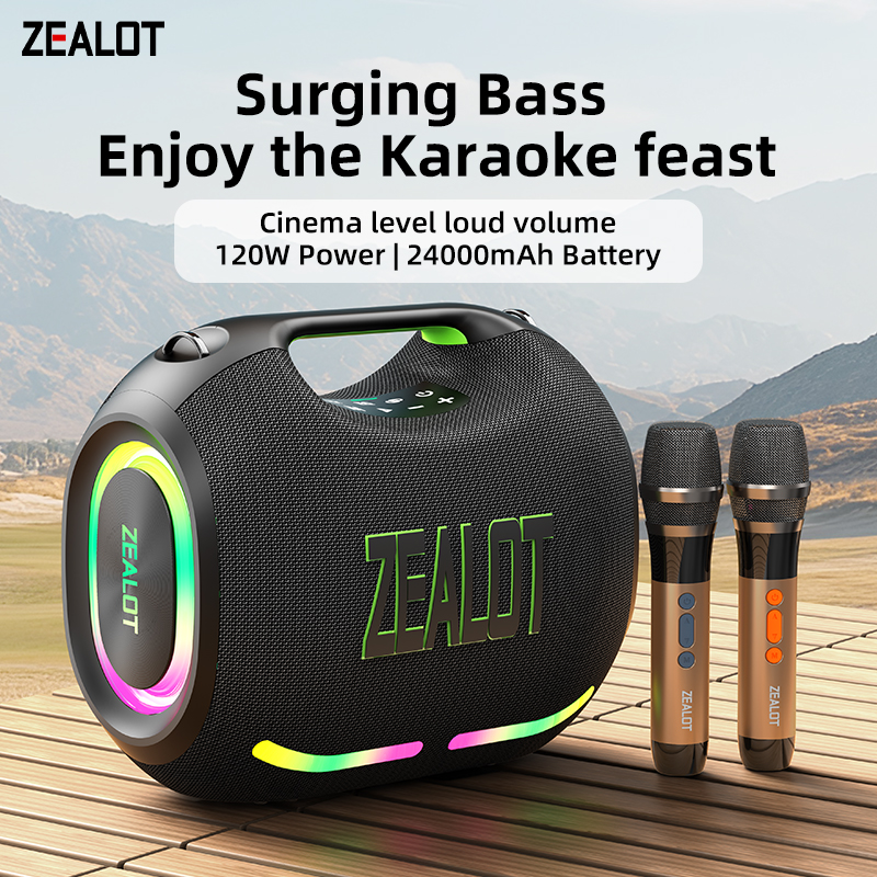 ZE01 High-End 3D Surround Sound Quality Speakers with Microphone