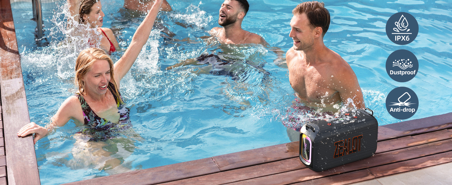 WATERPROOF SPEAKER BLUETOOTH