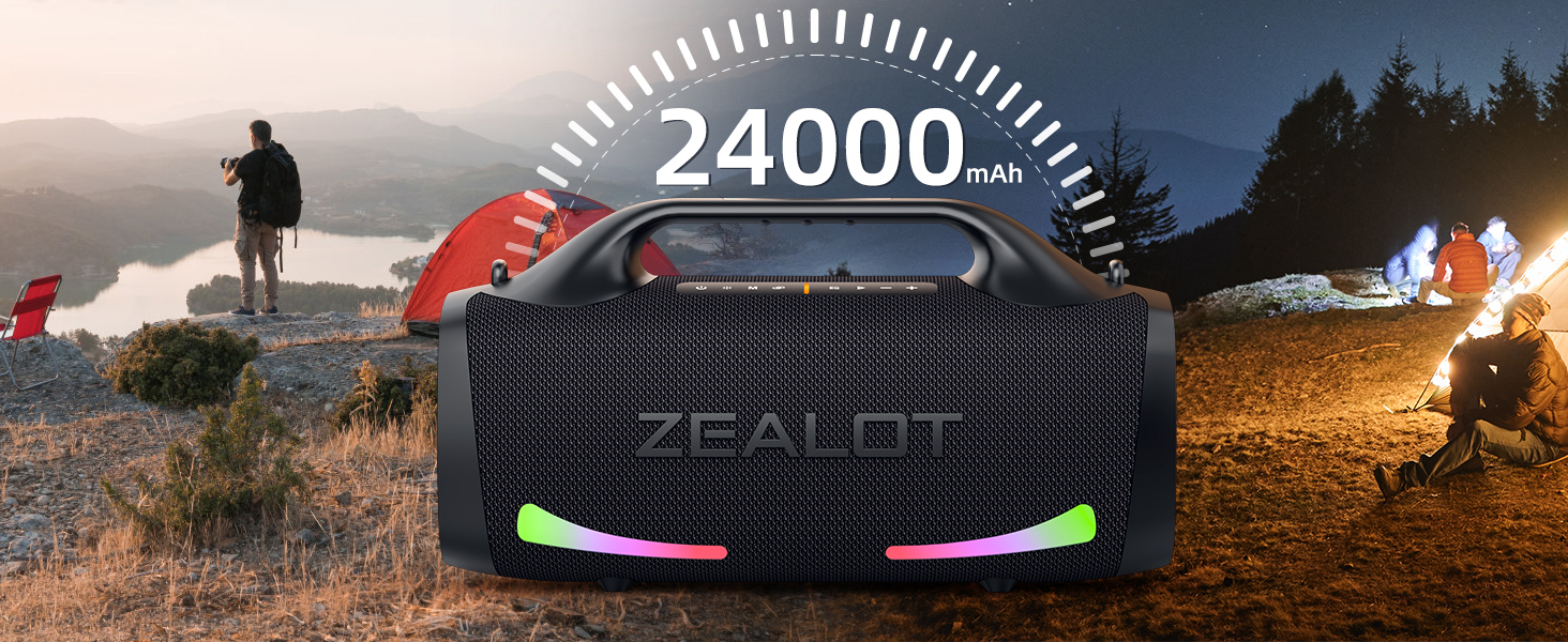 24000mAh Ultra-large battery capacity