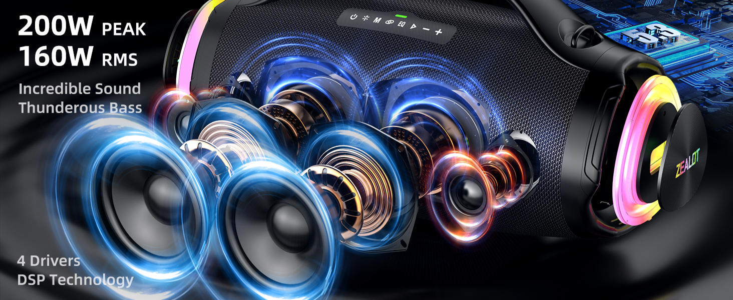 Bluetooth Speakers Extra Loud