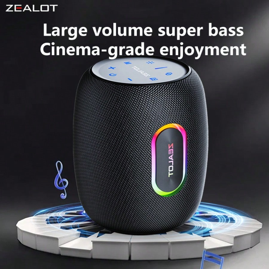 Wireless speaker subwoofer, Hi-Fi sound quality, dual pairing