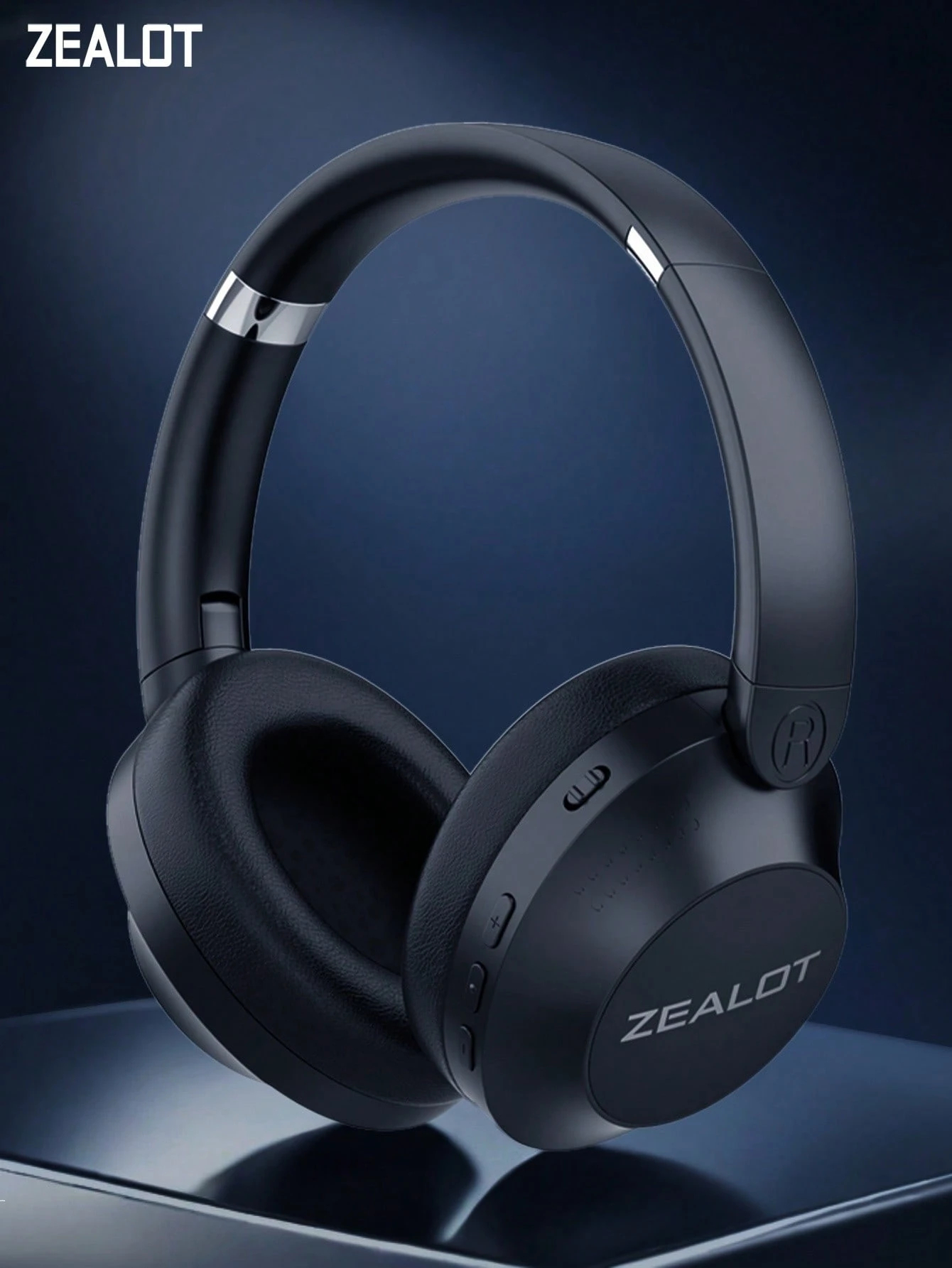Headphones, rotatable and foldable, lightweight, high-fidelity stereo