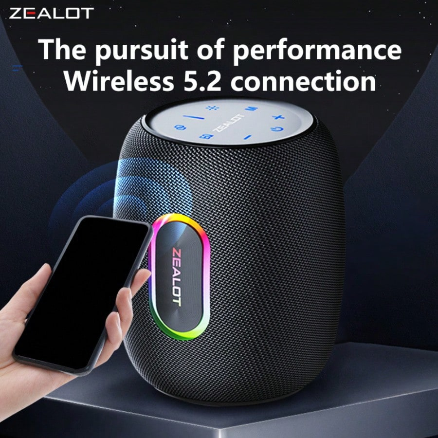 Wireless speaker subwoofer, Hi-Fi sound quality, dual pairing