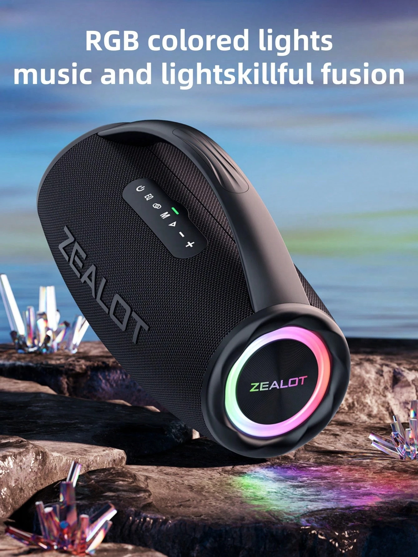 Portable Wireless Microphone Speaker, Surge Bass 3D Surround Sound