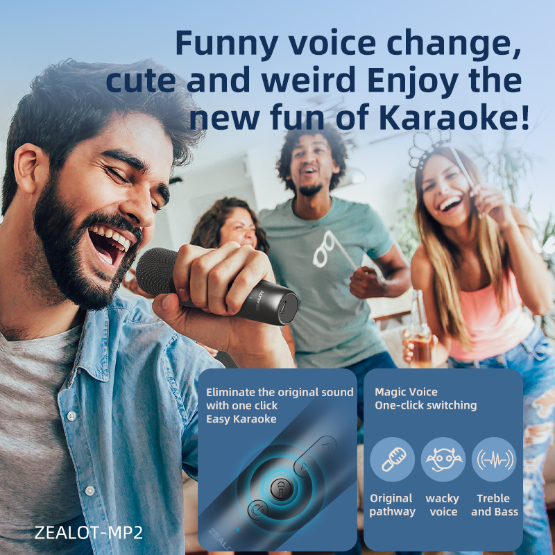 ZEALOT MP2 High Performance Portable Outdoor Subwoofer Bluetooth Speaker