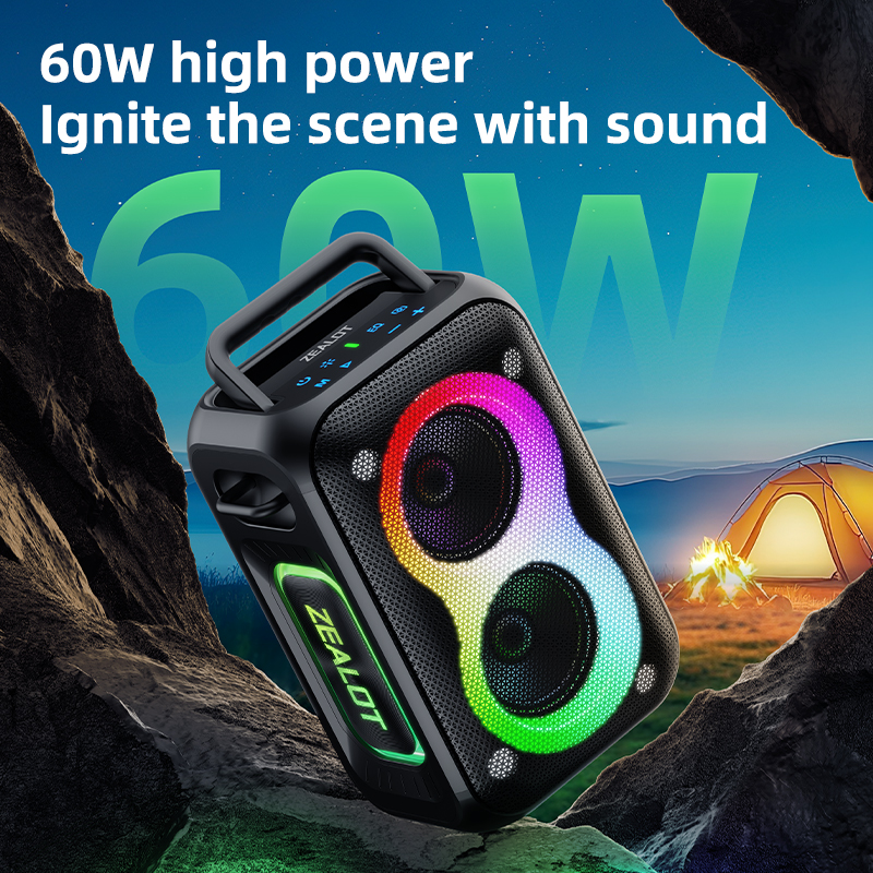 New PT02 outdoor enhanced 3D bass surround speaker