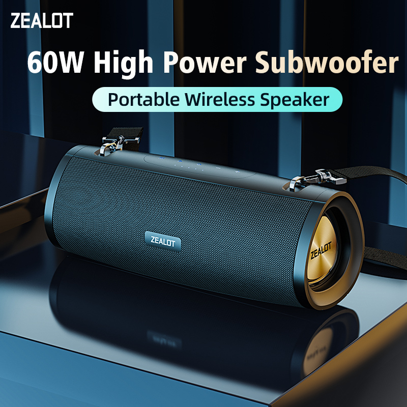 Outdoor wireless portable Bluetooth speaker, long-lasting battery, supports serial port pairing function