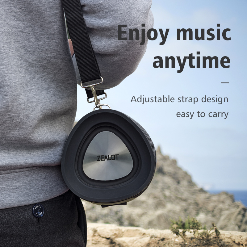 Outdoor wireless portable Bluetooth speaker, long-lasting battery, supports serial port pairing function