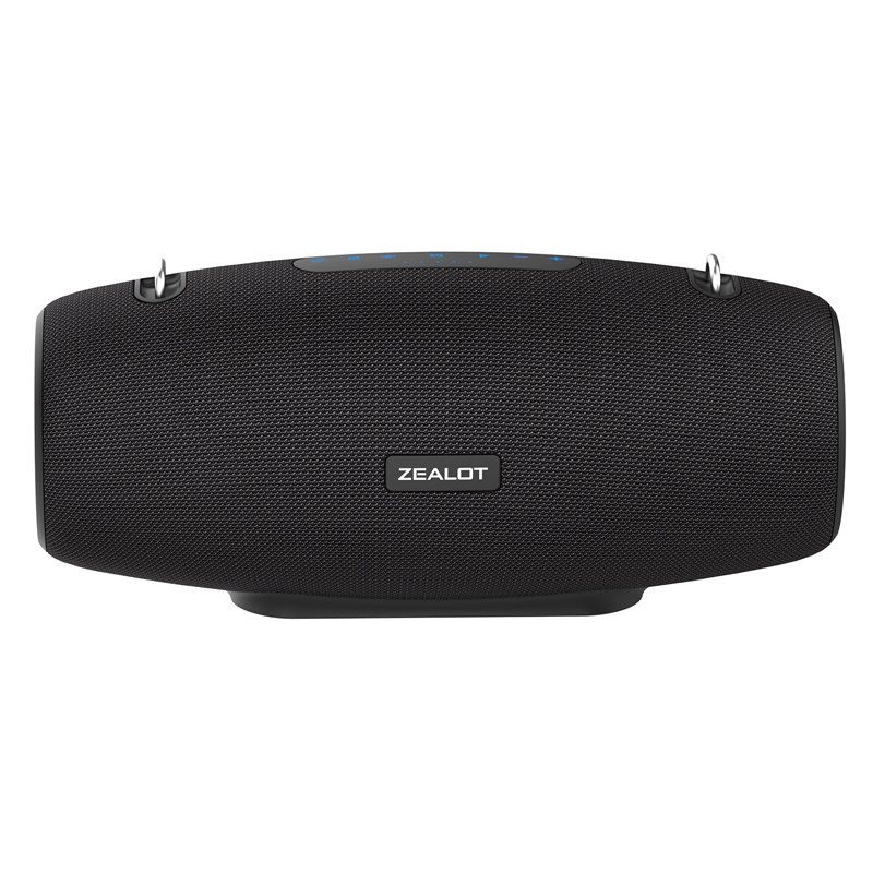 Portable 60W Wireless Speaker with 3 Subwoofers, EQ Mode, 3D Surround Sound