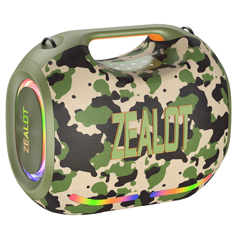 ZEALOT ZE21 Portable Bluetooth Speaker High Volume Waterproof Wireless TWS Subwoofer Support U